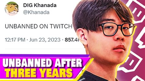 Twitch Took 3 Years To Unban Him Youtube