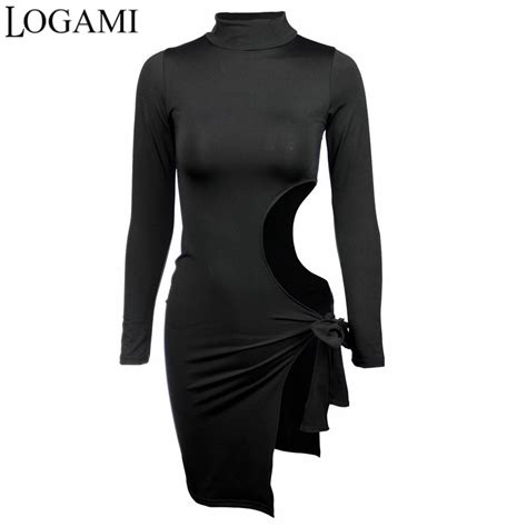long sleeve hollow out sexy bodycon dress women party club dresses ladies midi dress dresses