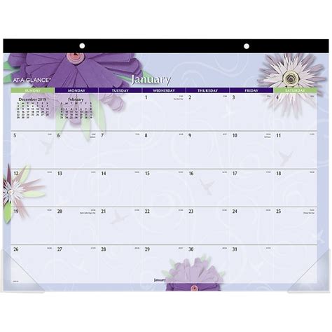 December 2021 Calendar Floral Printable Blank Calendar Template