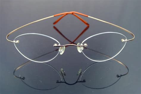 Vintage Rimless Oval Man Women Eyeglass Frame Light Spectacles Clear Plain Glasses Optical In