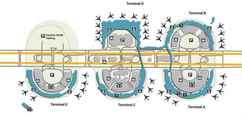 American Airlines Dfw Airport Map World Map