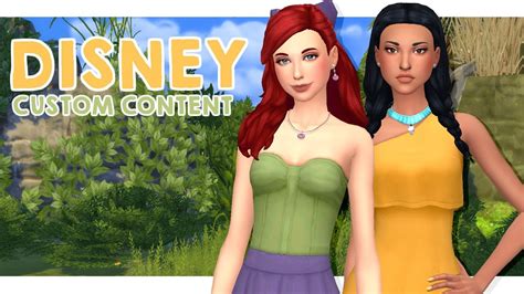 Disney Custom Content Showcase Sims 4 Maxis Match Cc Sims 4 Mobile
