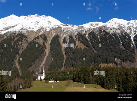 St Magdalena Near Gasse Ridnaun Valley South Tyrol Italy Stock
