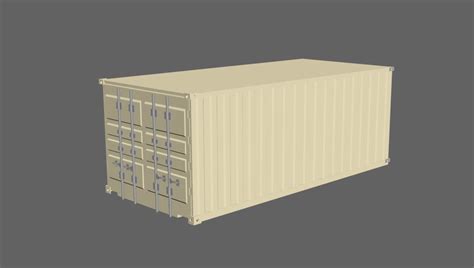 Shipping Container 3d Model Cad Files Dwg Files Plans And Details
