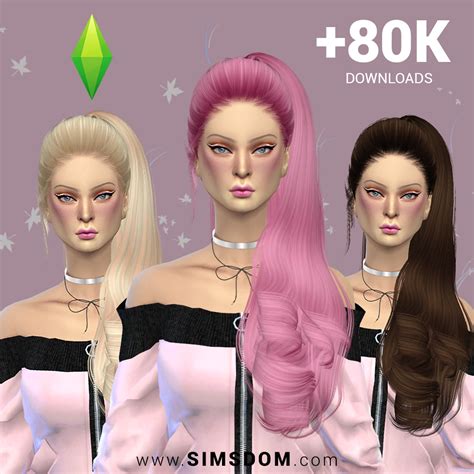 Sims4sisters — Simsdom New Hairstyle For Your Sims ️ Wow Your