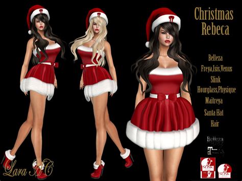 Second Life Marketplace Lara Ac Christmas Outfit Rebeca
