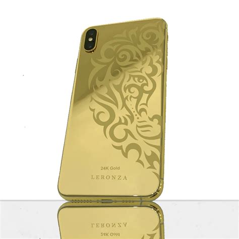 24k Gold Lion Limited Editions Iphone Xs And Xs Max Leronza