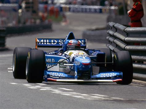 Benetton B195 1995 Race Car Racing Vehicle Supercar Formula 1