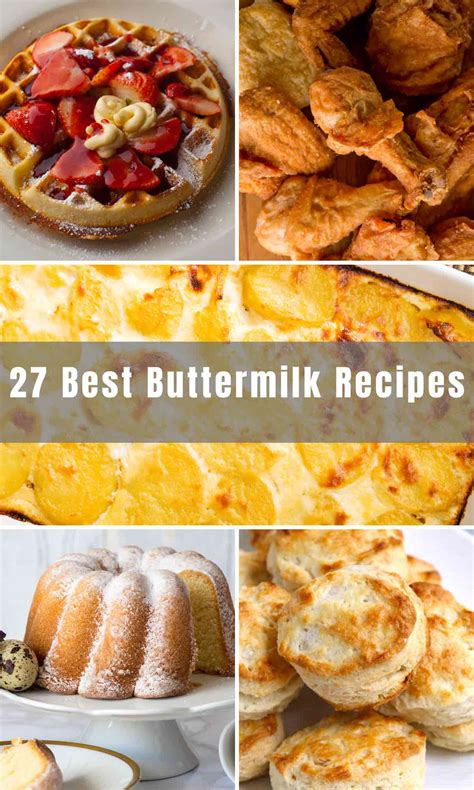 27 Best Buttermilk Recipes Easy Recipes Using Buttermilk Izzycooking