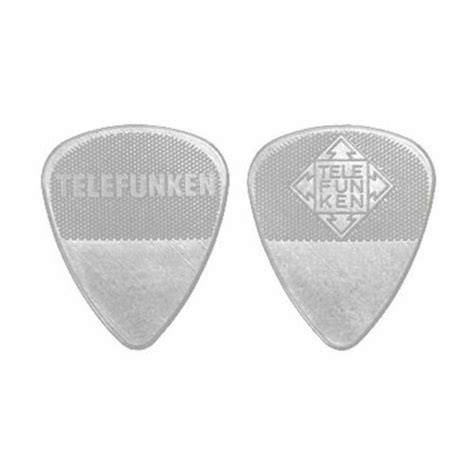 Telefunken Elektroakustik 1mm Diamond Delrin Guitar Picks 810047032137