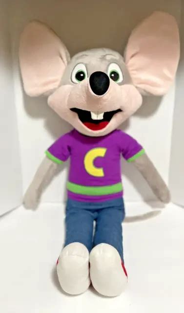 Chuck E Cheese Large Jumbo 32 Tall Plush Mascot Mouse 2499