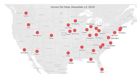 Verizon Us G Coverage Map