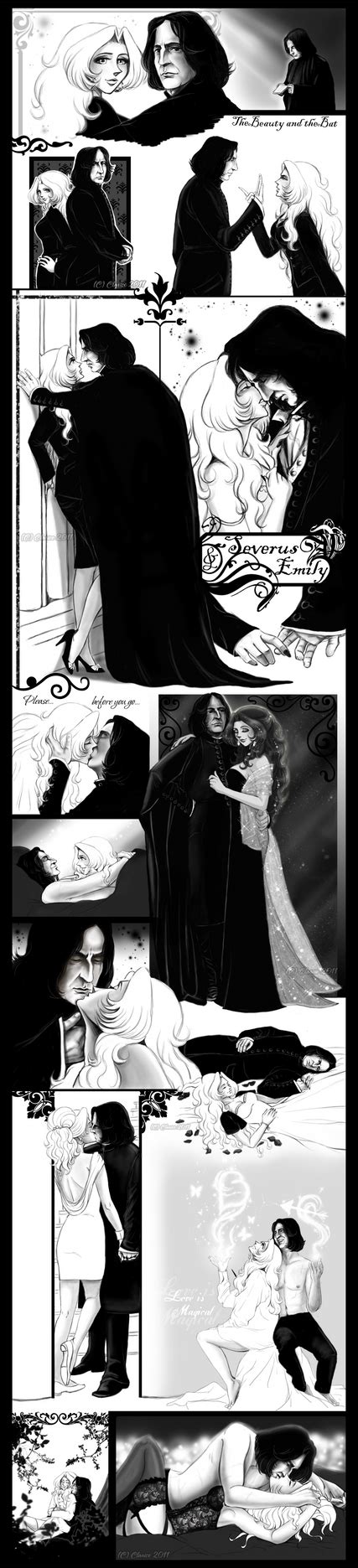 severus snape and emily brown by redpassion on deviantart