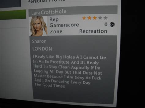 Xbox Live Obsene Gamertags And Abuse Xbox Live Obscene