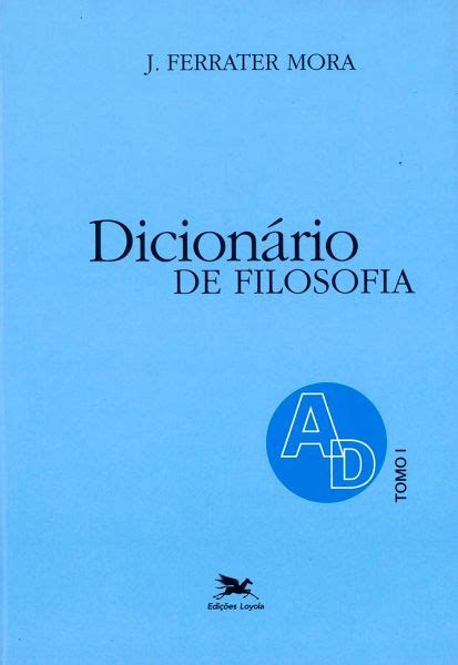 Dicion Rio De Filosofia Tomo A D Livraria Erdos