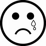 Crying Face Emoticon Icon Sad Smiley Icons