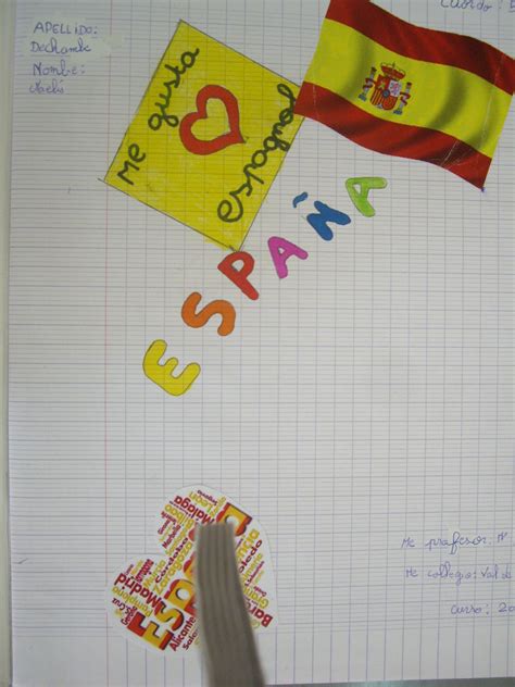 Page De Garde Espagnol