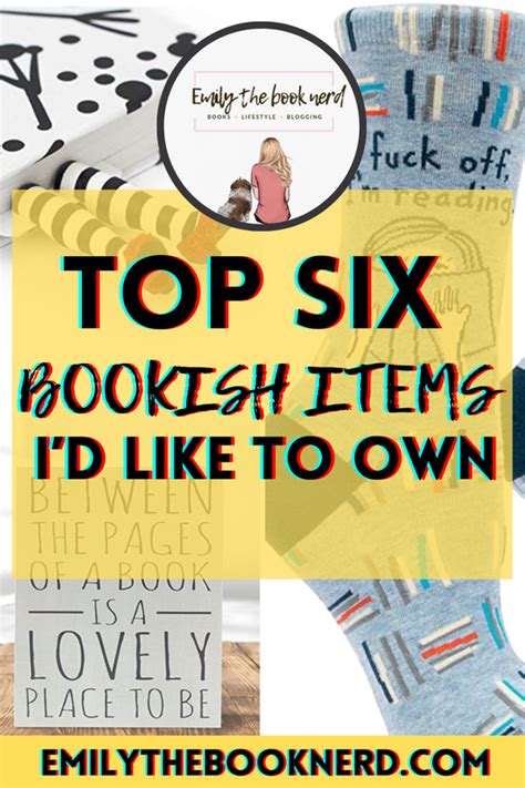 Top Six Bookish Items Id Like To Own