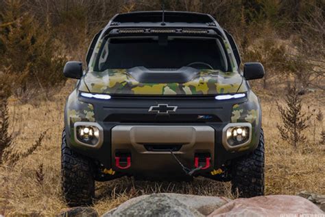 Gms Fuel Cell Powers This Nearly Silent Chevy Colorado Zh2 Military