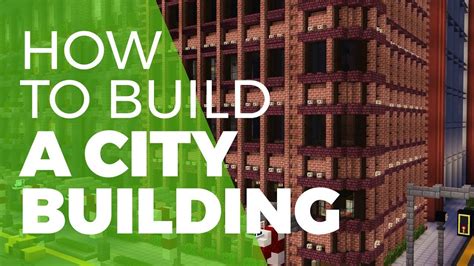 How To Build A Minecraft City Building Tutorial Youtube