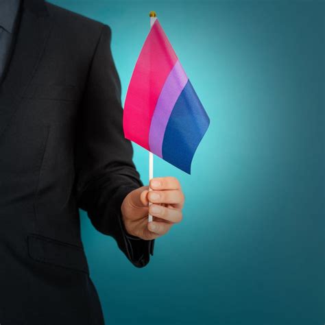 Bulk Small Bisexual Flags On A Stick Wholesale Gay Pride Parade Flags