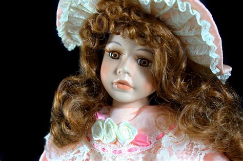 Porcelain Doll Dan Dee Collector S Choice Victorian Pink Dress