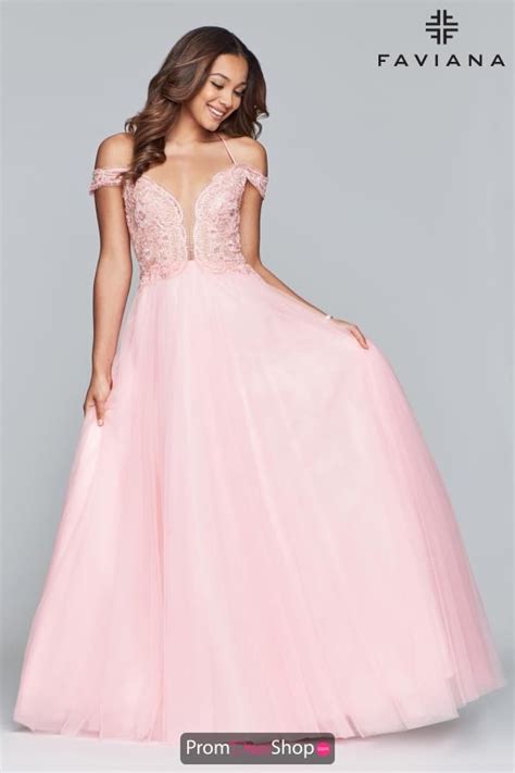 Faviana Prom Dresses Ball Gowns Glamour Dress Tulle Ball Gown