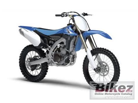 In this version sold from year 2010 , the dry weight is and it is equipped with a single cylinder. 2010 Yamaha YZ450F specifications and pictures