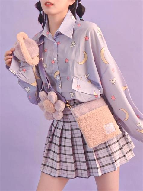 Flower Planet Messenger Bag And Purses Kawaii Fashion Outfits Kawaii