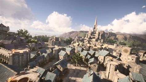 Here Is A Lovely Remake Of World Of Warcraft S Stormwind City In Unreal Engine 4