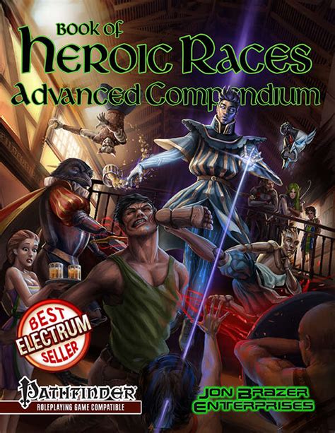 Book Of Heroic Races Advanced Compendium Pfrpg Jon Brazer
