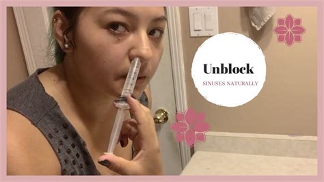 There are a few other tried and tested methods to clear a blocked nose on. How to unblock sinus naturally / Remedies / sinus rinse ...