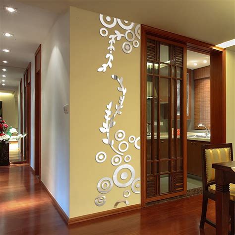 Buy 3d Wall Sticker Decoration Creative Circle Ring