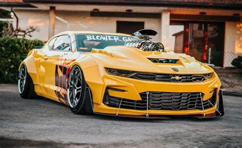 Artist Renders Outrageous Widebody Chevy Camaro