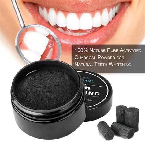 30g Natural Teeth Whitening Whitener Activated Organic Charcoal Powder Teeth Clean Teeth Health