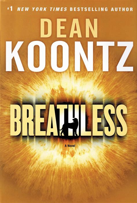 Breathless A Novel By Dean Koontz Large Print Edition Hardcover Book 2009