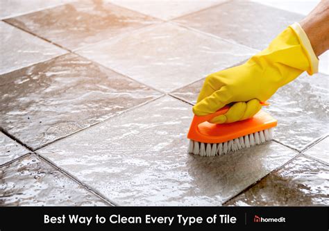 Tile Cleaning Guide Best Way To Clean Every Type Of Tile