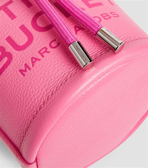 Womens Marc Jacobs Pink The Marc Jacobs Micro Leather The Bucket Bag