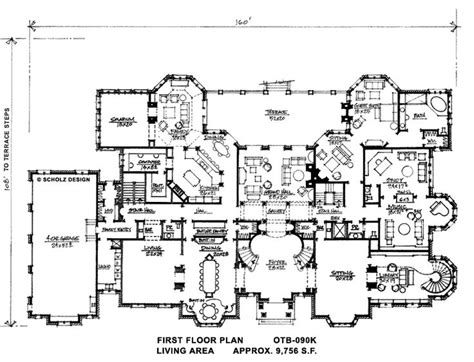 Mansion Floor Plans