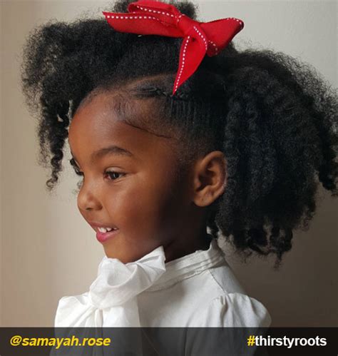 20 Cute Natural Hairstyles For Little Girls