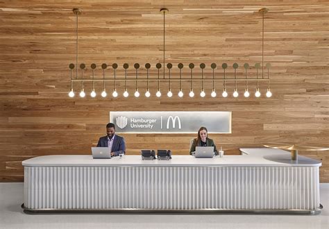 a tour of mcdonald s sleek new headquarters in chicago interior architect architect lobby design