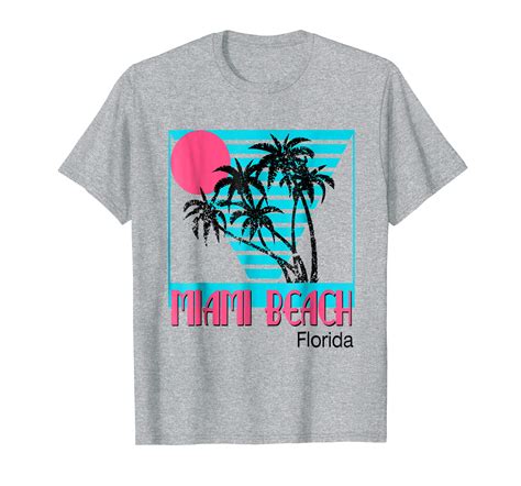 Miami Beach Florida T Shirt Ln Lntee