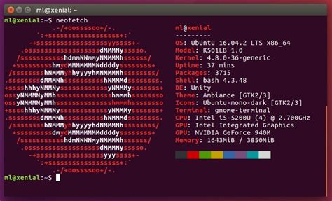 Neofetch Tells System Information In Command Line Cộng Đồng Linux