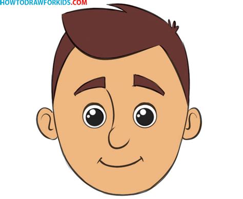 How To Draw A Face Easy Drawing Tutorial For Kids