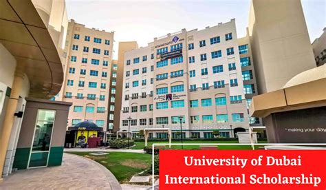 University Of Dubai International Scholarship In United Arab Emirates