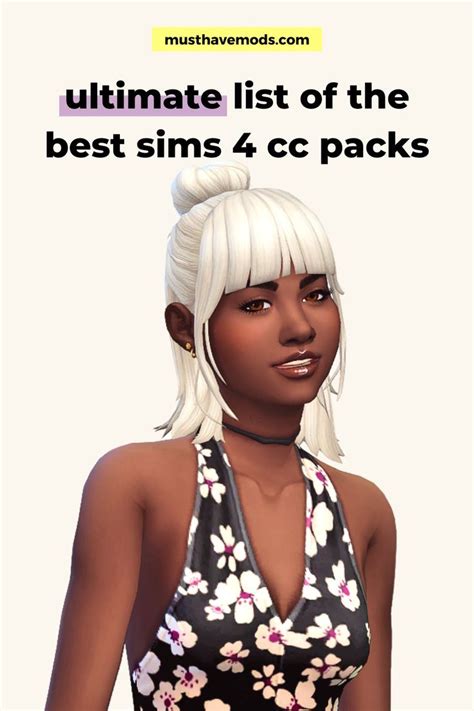 Mega List Of Best Custom Content Packs For Sims 4 Sims 4 Cc Packs