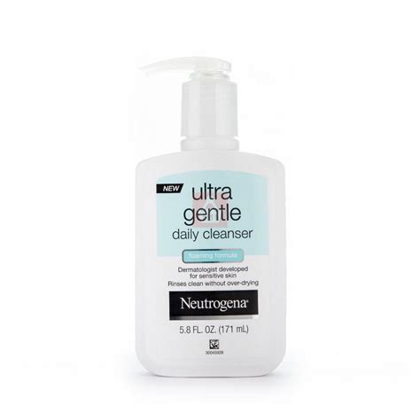 Neutrogena Ultra Gentle Daily Cleanser For Sensitive Skin 171ml
