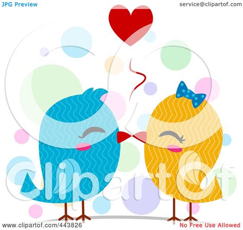 Royalty Free Rf Clip Art Illustration Of Kissing Love