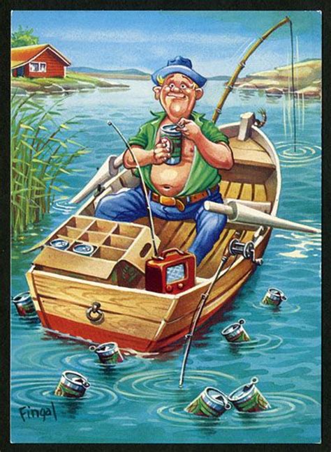 Összeállt a fishing on orfű nevű fesztivál programja. "Fingal" / Lars Carlsson (1921-2002), Sweden | Fiskkonst ...