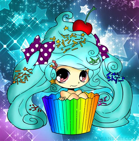 Anime Cupcake Girl By Cutiepiegirl95 On Deviantart